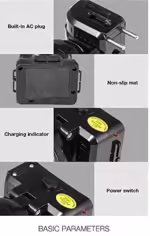 GlowBase Rechargeable Headlight with 180 Azimuth Adjustment Lightweight Head lamp, Rechargeable Headlamp Long Range Feature for Farmers, Fishing, Camping, Hiking, Trekking, Cycling, Running, Caving Headlamps 13